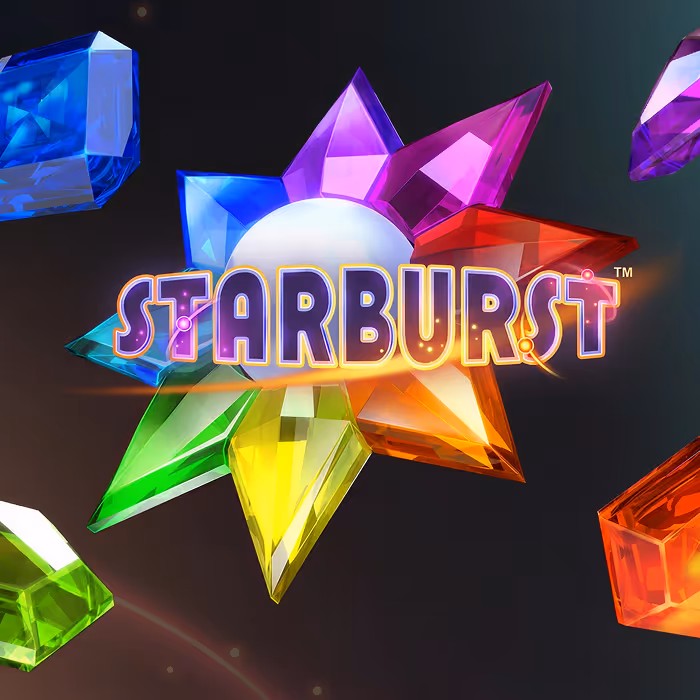Starburst-kolikkopeli eloisilla jalokivisymboleilla ja laajenevilla villeillä